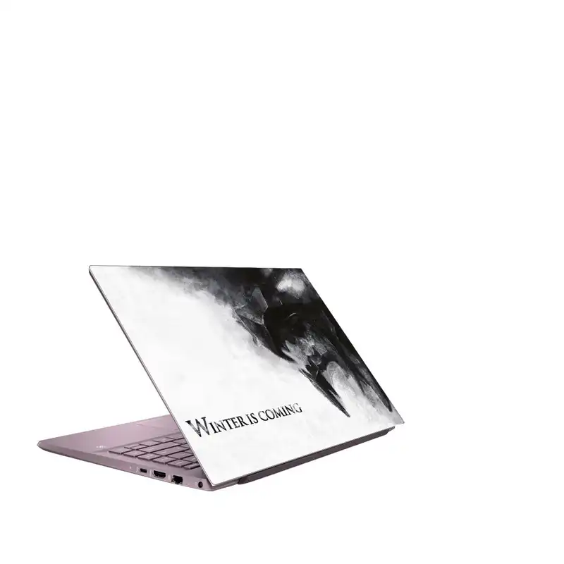 استیکر لپ تاپ گراسیپا طرح Winter is coming مناسب برای لپ تاپ 15 اینچی به همراه برچسب حروف فارسی کیبورد