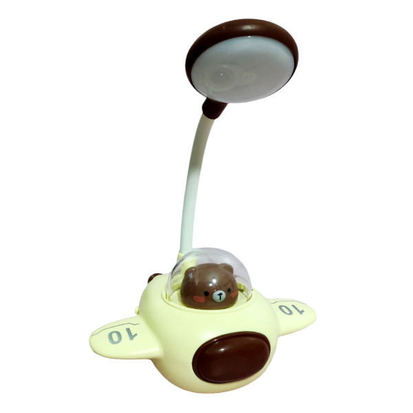 چراغ مطالعه شارژی مدل هواپیما و خرس