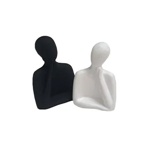 مجسمه مدل زوج متفکر مجموعه 2 عددی