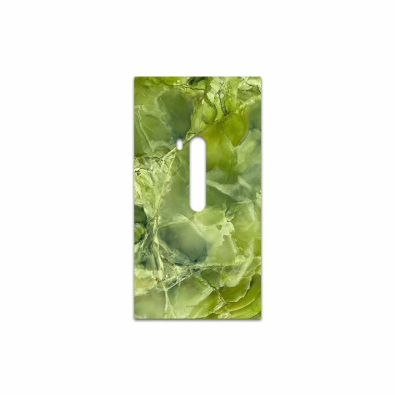 برچسب پوششی ماهوت مدل Green Crystal Marble مناسب برای گوشی موبایل نوکیا Lumia 920