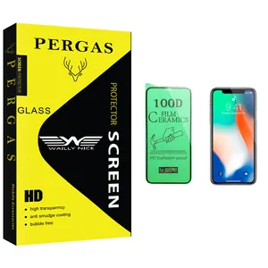 Waily Nice Pergas Glass Ceramics Screen Protector For Apple اپل iPhone X