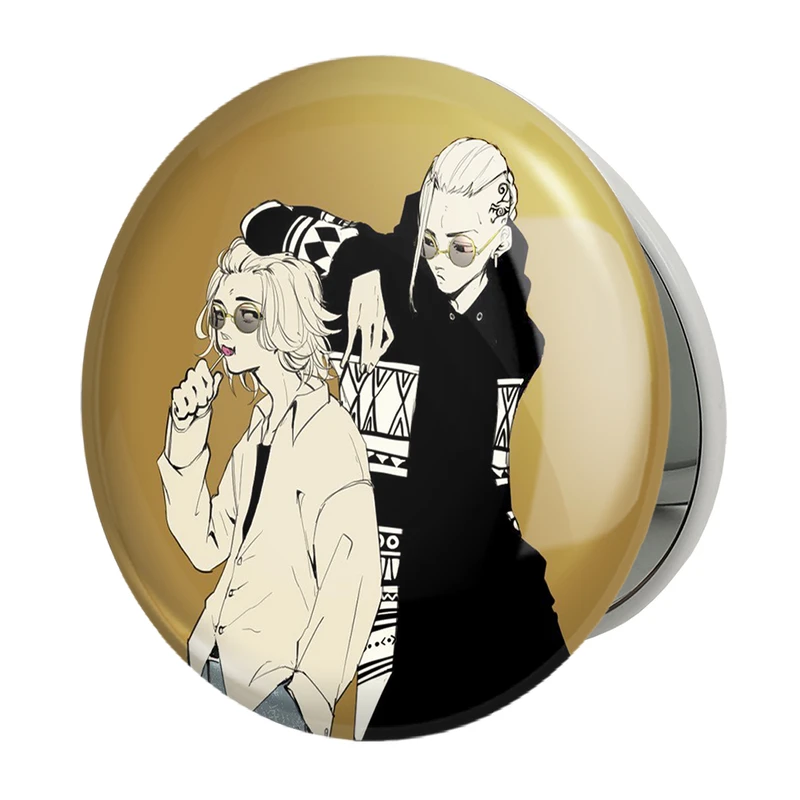 آینه جیبی خندالو طرح انیمه توکیو ریونجرز Tokyo Revengers مدل تاشو کد 10579 