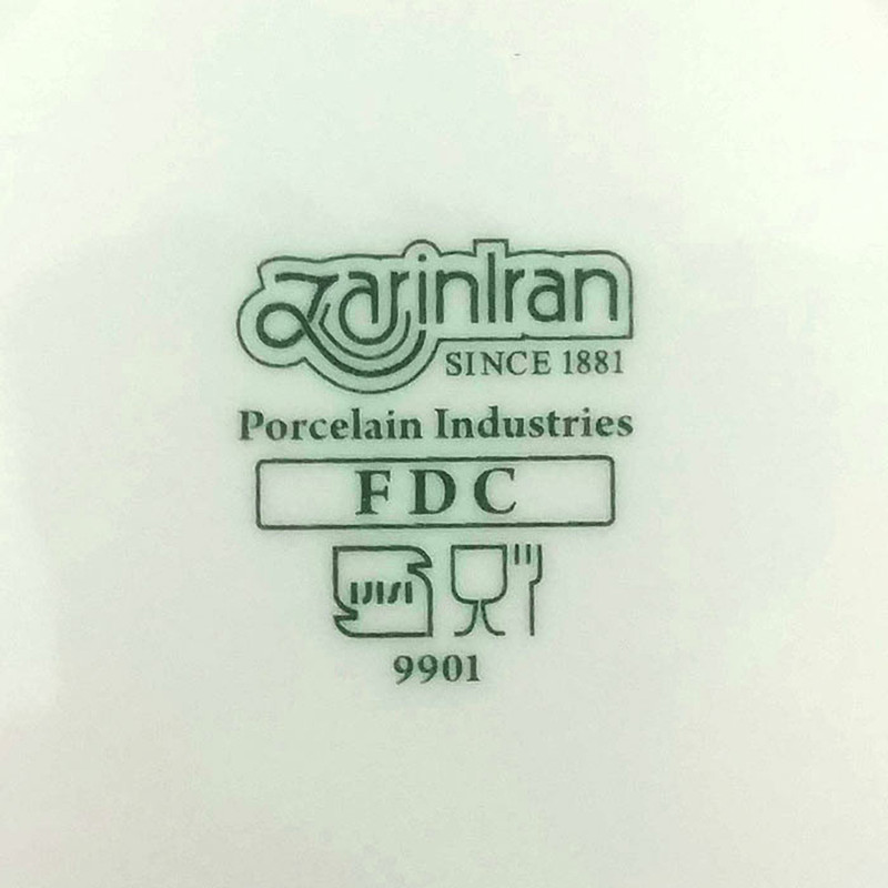سرویس چینی 98 پارچه کامل چینی زرین ایران سری کواترو مدل فلورانس درجه یک سرویس چینی 98 پارچه کامل چینی زرین ایران سری کواترو مدل فلورانس درجه یک