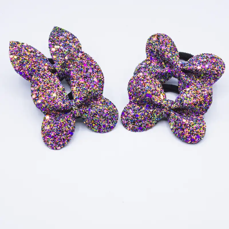 کش مو دخترانه مدل پاپیون پروانه بسته 4 عددی