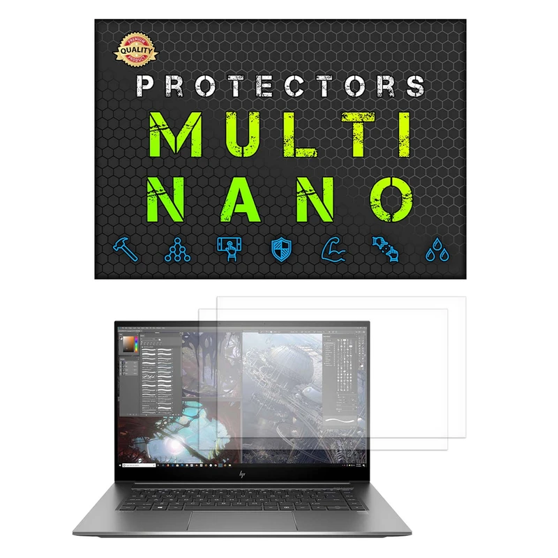 محافظ صفحه نمایش آنتی رفلکس مولتی نانو مدل X-S2M مناسب برای لپ تاپ اچ پی ZBook Studio G7 15.6 inch 2020 بسته دو عددی