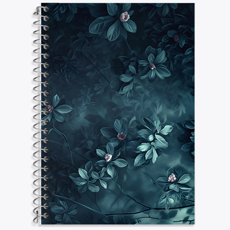 دفتر نت موسیقی 50 برگ خندالو طرح گل گلی کد F5274