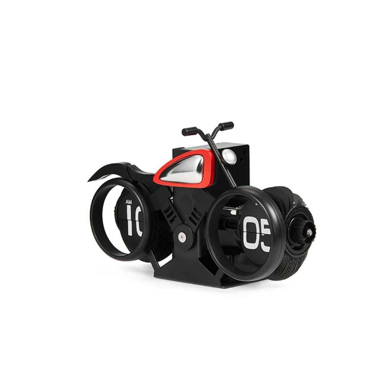 ساعت رومیزی مدل ورقه ای طرح موتورسیکلت کد MC105