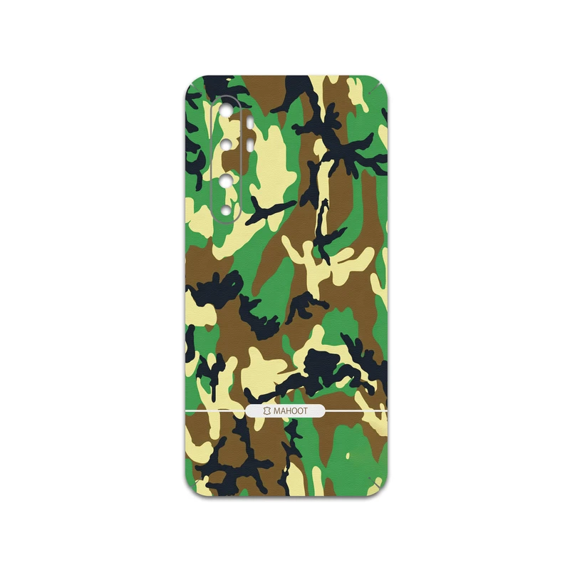 برچسب پوششی ماهوت مدل Army-Green1-Pattern مناسب برای گوشی موبایل شیائومی Mi Note 10 Lite