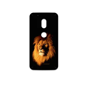 MAHOOT Lion Cover Sticker for Motorola Moto G4 Play