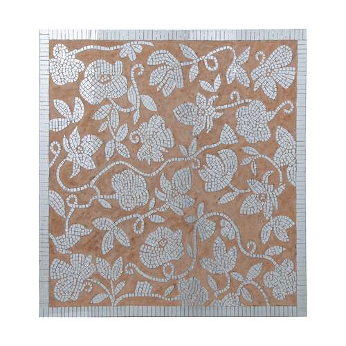 تابلو آینه کاری طرح گل کد 01