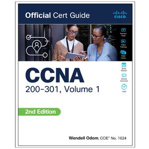 کتاب  CCNA  200-301 Official  Cert  Guide Volume 1 Second  Edition اثر WENDELL ODOM انتشارات رایان کاویان