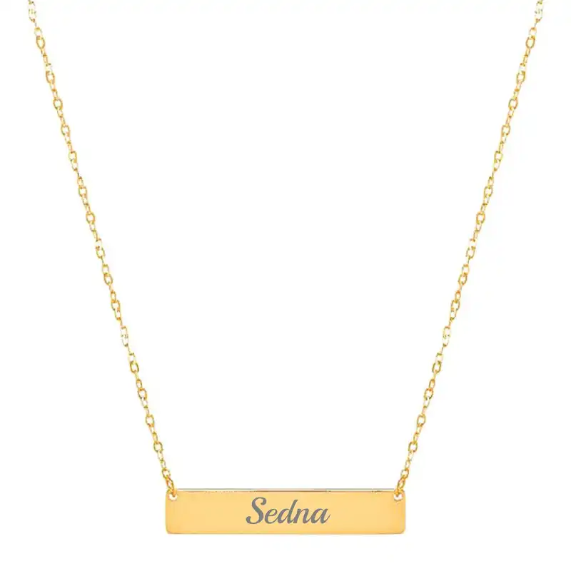 گردنبند طلا 18 عیار زنانه لیردا مدل سدنا
