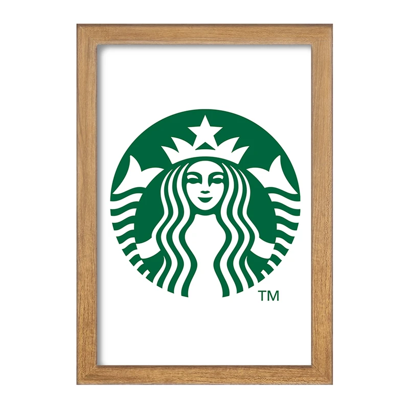 تابلو خندالو مدل استارباکس Starbucks کد 8450