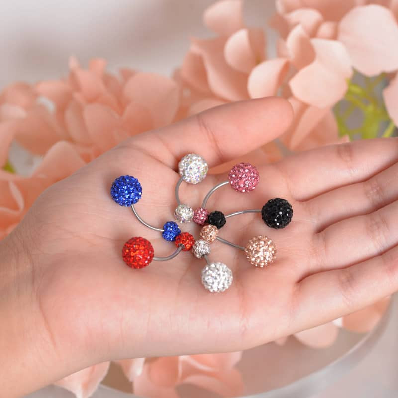 پیرسینگ ناف زنانه پایتخت مدل PS834_A پیرسینگ ناف زنانه پایتخت مدل PS834_A