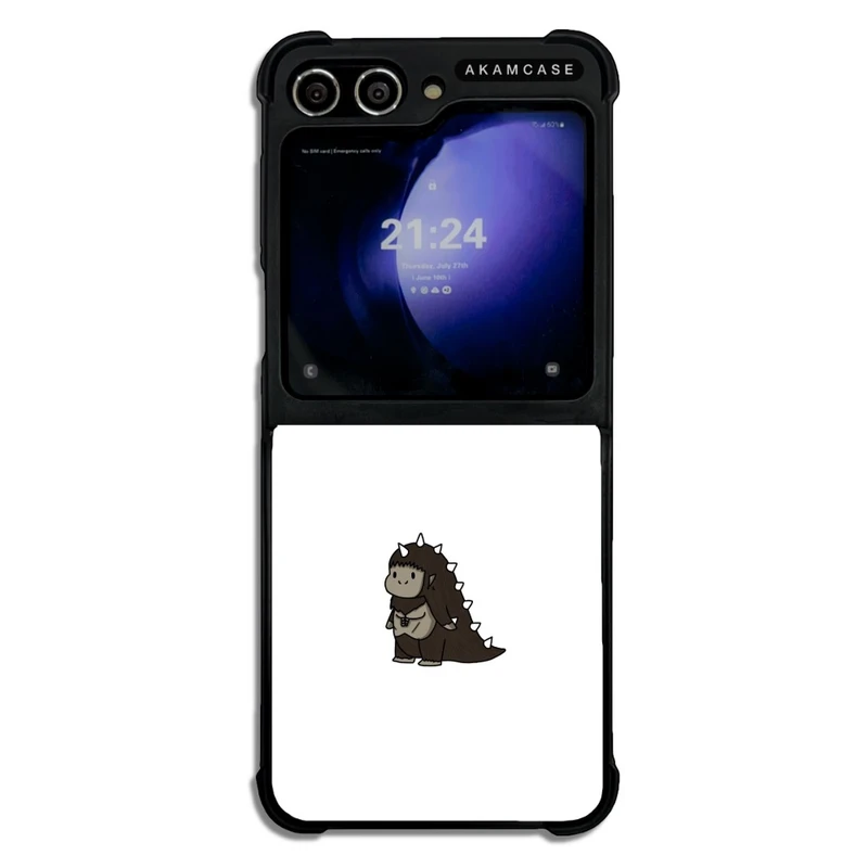 کاور آکام مدل AMC-WSGZFLIP5-DINO8 مناسب برای گوشی موبایل سامسونگ Galaxy Z Flip 5