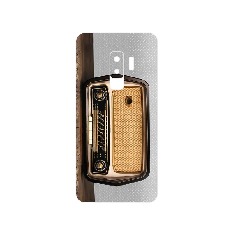 برچسب پوششی ماهوت مدل Radio Nostalgia مناسب برای گوشی موبایل سامسونگ Galaxy S9 Plus