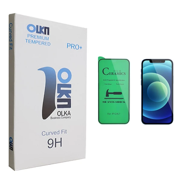محافظ صفحه نمایش سرامیکی الکا مدل +PRO مناسب برای گوشی موبایل اپل iPhone 12