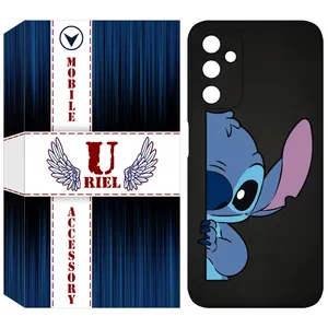 کاور یوریل مدل KSH کد 74 طرح استیچ مناسب برای گوشی موبایل سامسونگ Galaxy A14 4G / A14 5G