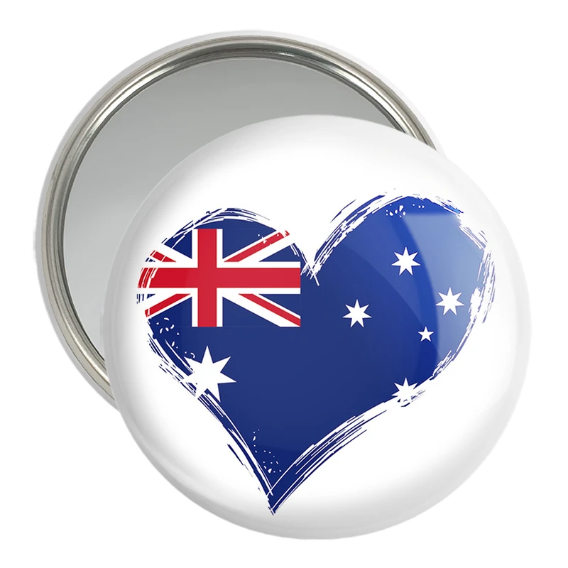 آینه جیبی خندالو مدل پرچم استرالیا  کد 20631