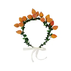 تاج مو دخترانه مدل انبه شکری کد J123