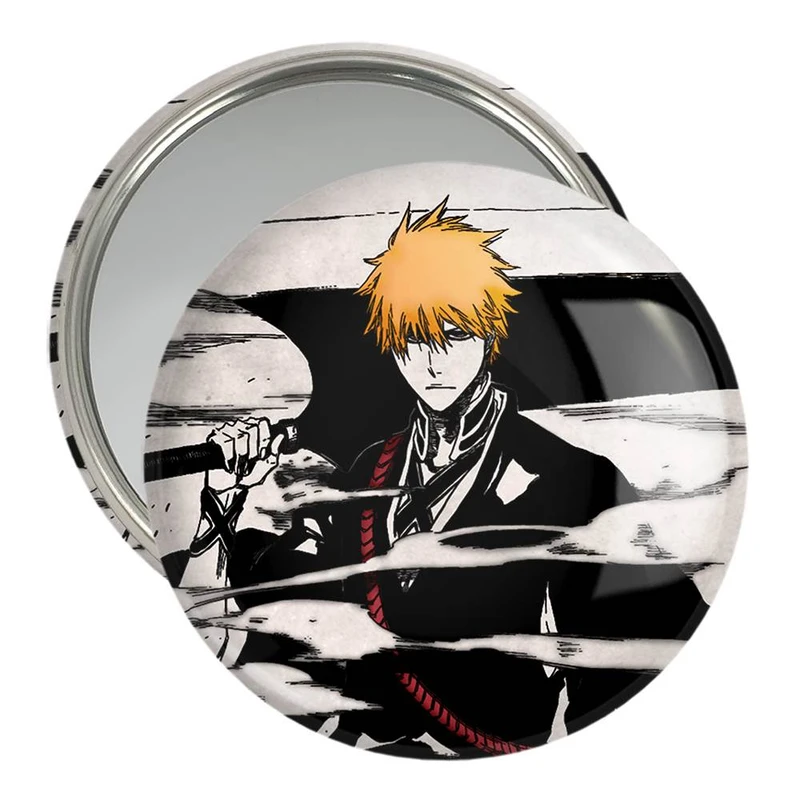 آینه جیبی خندالو مدل ایچیگو انیمه بلیچ Bleach  کد 12029