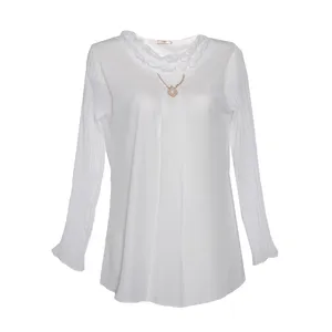تونیک زنانه مدل  mb-00135 رنگ سفید