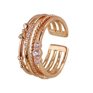 انگشتر زنانه ژوپینگ مدل پاپیون کد R296