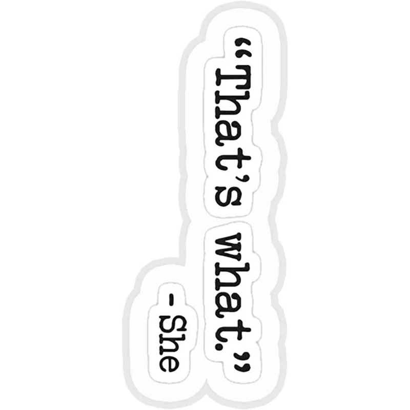 استیکر لپ تاپ طرح that is what کد ST1818