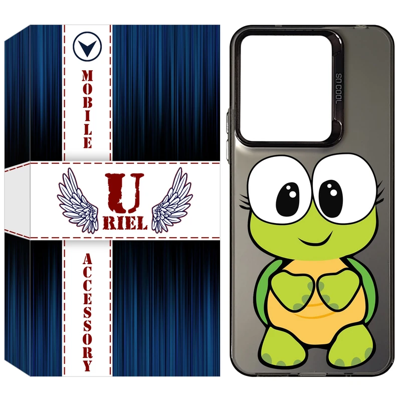 کاور یوریل مدل قاب SCL کد 59 طرح لاکپشت مناسب برای گوشی موبایل شیائومی Redmi 13 4G /13 5G