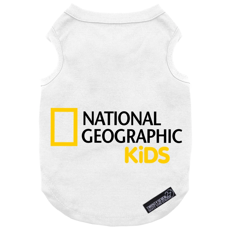 لباس سگ و گربه 27 طرح Kids for National Geograph کد MH1596 سایز XL