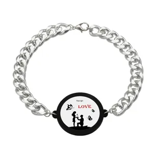 دستبند ناکسیگو مدل Love کد BZ7616