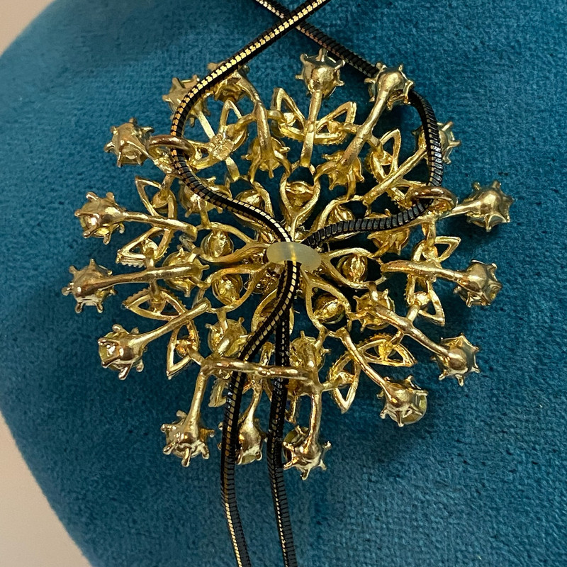 گردنبند دخترانه مدل نگین