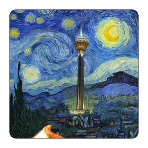 مگنت یخچال مدل تهران و برج میلاد کد ۰۰۲