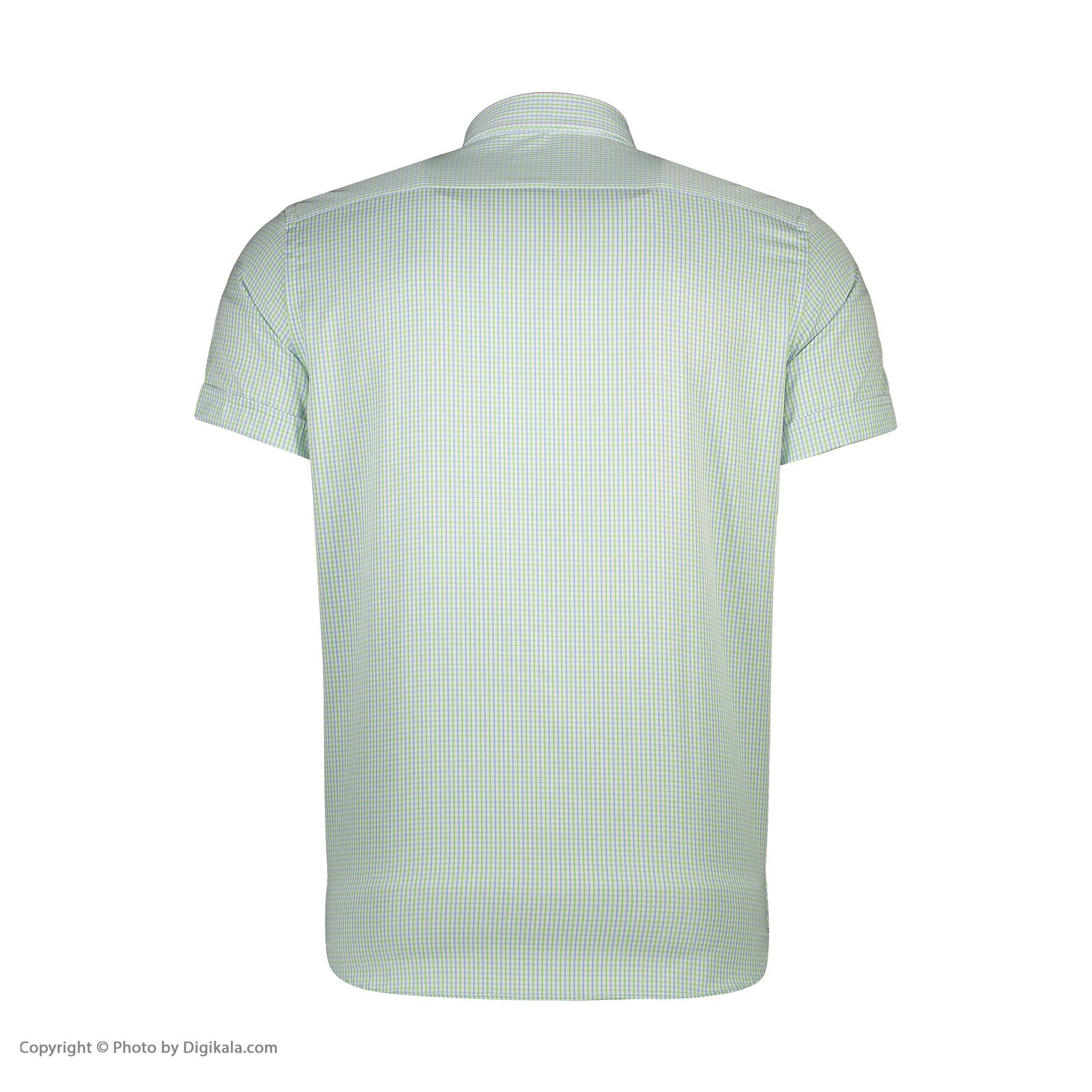 پیراهن آستین کوتاه مردانه کیکی رایکی مدل MBB20169-329 -  - 4