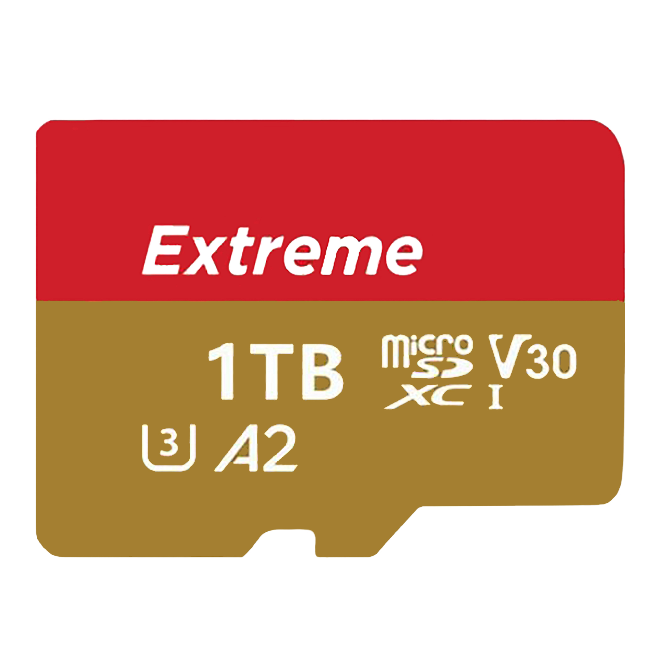 کارت حافظه MicroSDXC اکستریم مدل eco V30 A2 کلاس 10 استاندارد UHS-I U3 سرعت 30MB/s ظرفیت 1 ترابایت