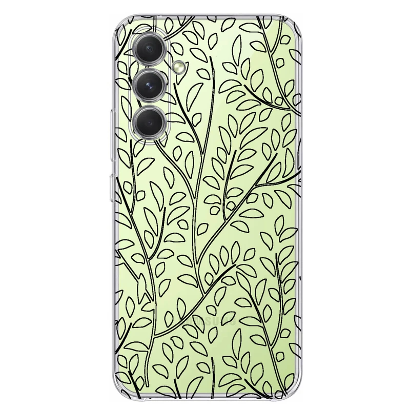 کاور مگافون طرح برگ مدل C45-B مناسب برای گوشی موبایل سامسونگ Galaxy A54