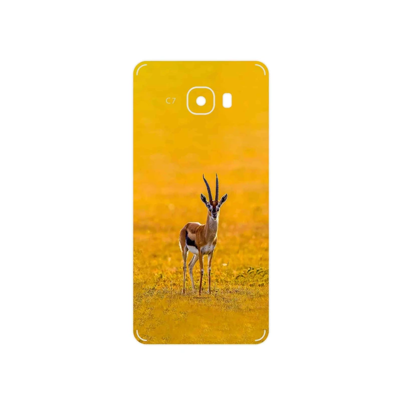 برچسب پوششی ماهوت مدل Gazelle مناسب برای گوشی موبایل سامسونگ Galaxy C7