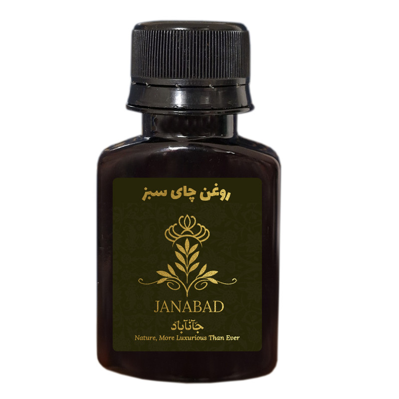 روغن چای سبز جانآباد مدل پاک‌سازی‌کننده و ضدچربی پوست سر حجم 60 میلی لیتر