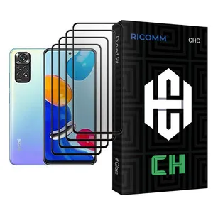 Ricomm CH Glass MIX004 Screen Protector For Xiaomi Redmi Note 11 Pack Of 4