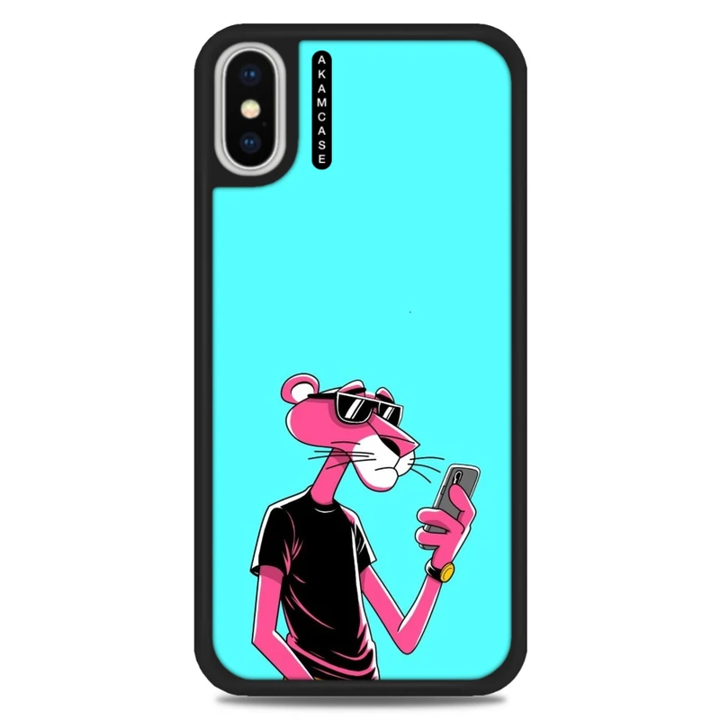 کاور آکام مدل AMC-WAXSM-PINK PANTHER1 مناسب برای گوشی موبایل اپل iPhone Xs Max