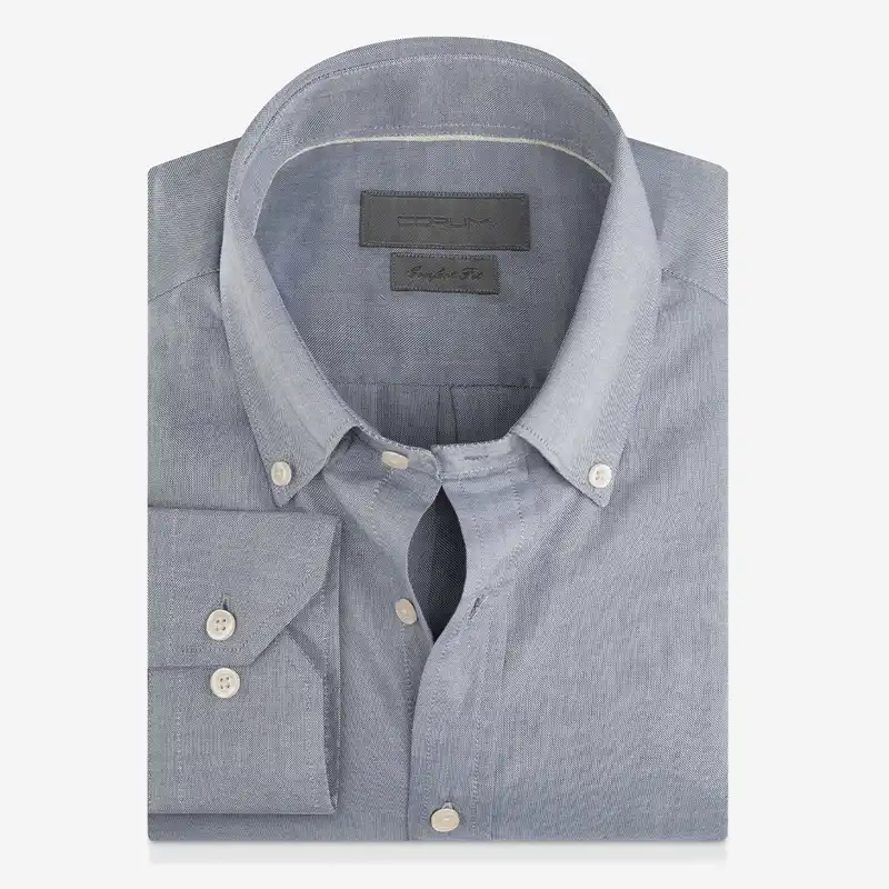 پیراهن آستین بلند مردانه کروم مدل 2420106