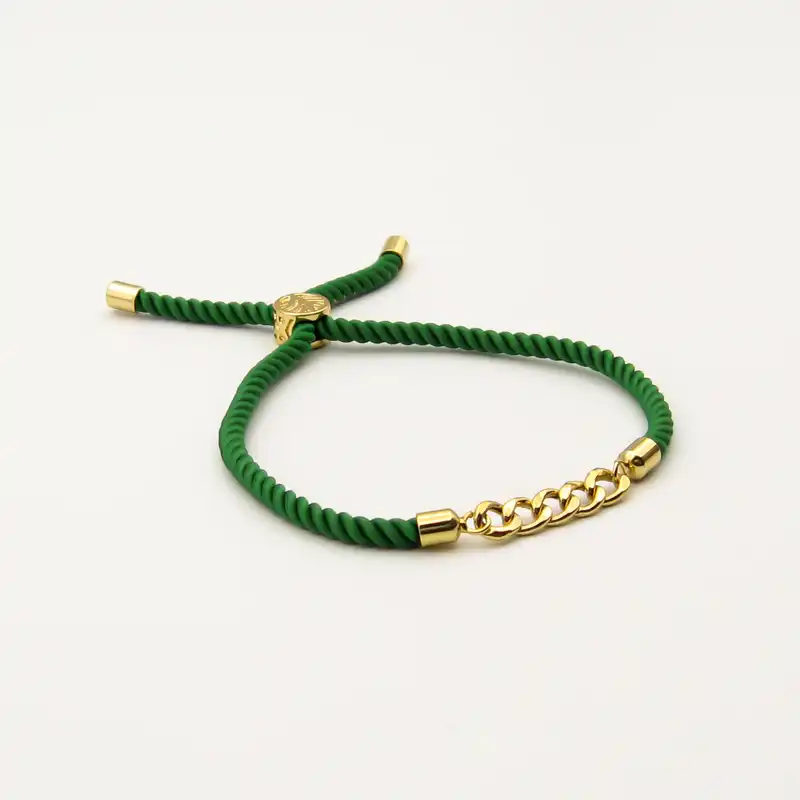 دستبند طلا 18 عیار زنانه مانچو مدل bfg219