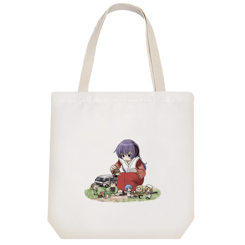 ساک خرید خندالو مدل انیمه وقتی آنها گریه میکنند کد 1466