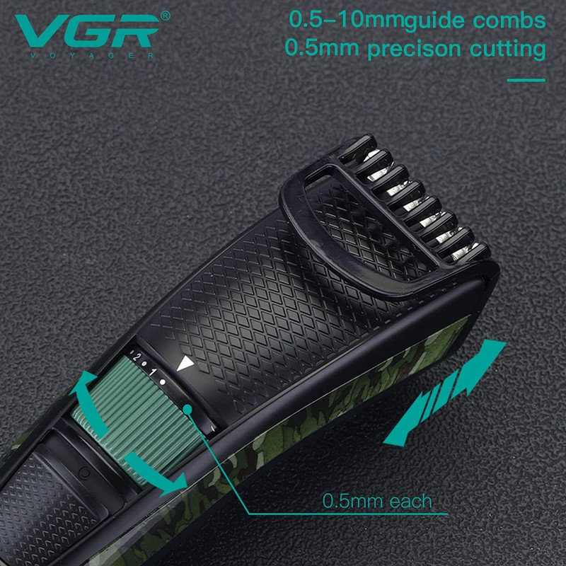 ماشین اصلاح موی سر و صورت وی جی ار مدل V-053