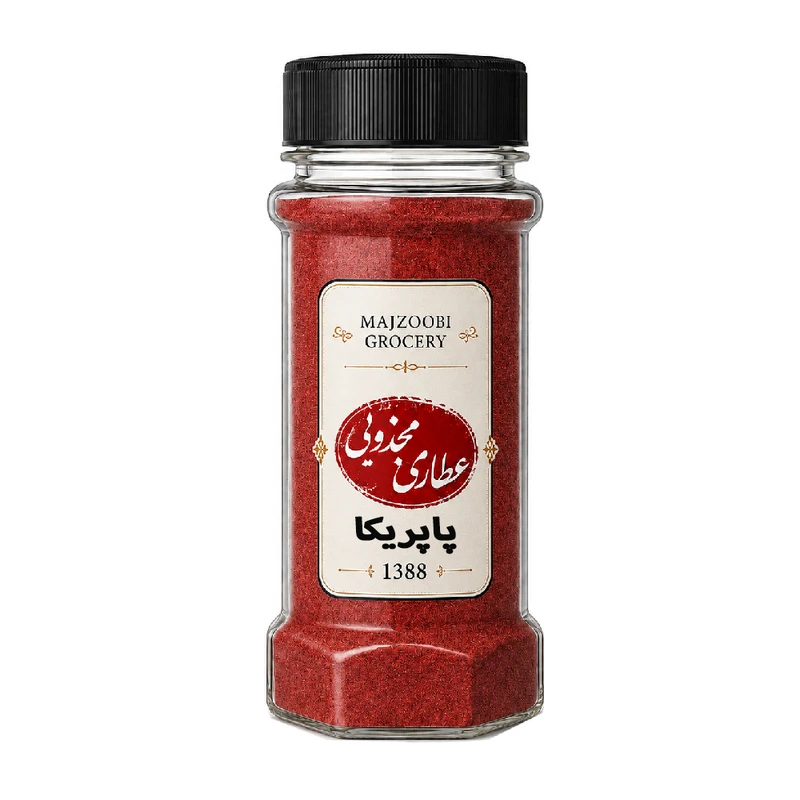 پابریکا ادویه پاش عطاری مجذوبی - 100 گرم 