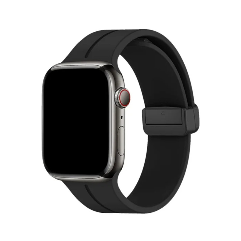 بند مدل سگک مغناطیسی مناسب برای واچ اپل iwatch seri 1/2/3/4/5/6/7/8/se/ultra سایز 38/40/41 میلی متر