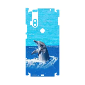 MAHOOT Dolphin-FullSkin Cover Sticker for Motorola One Hyper
