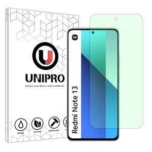 Uni pro Star 5 model green light screen protector suitable for Xiaomi Redmi Note 13 4G mobile phone