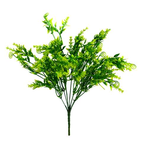 گل مصنوعی مدل بوته برگ طرح فر