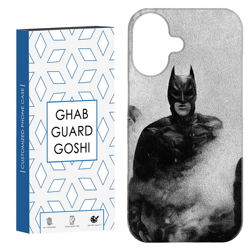 کاور قاب گارد گوشی طرح بتمن کد Dimo-601 مناسب برای گوشی اپل Iphone 16     